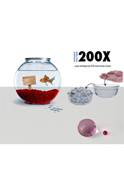 Skygo Suda Büyüyen Polymer Vazo ve Akvaryum Taşları