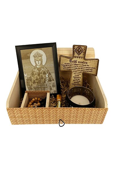 OEM Set Dar Sfant – Icoana si Rugaciune: Sfanta Ecaterina