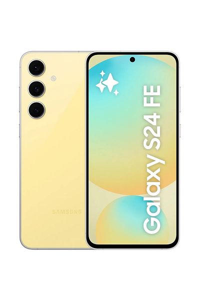Samsung Mobile phone Samsung Galaxy S24 FE, Dual SIM, 8GB RAM, 128GB, 5G, Yellow