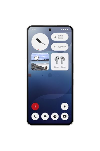 NOTHING Mobile phone Nothing Phone(3a), Dual SIM, 8GB RAM, 128GB, 5G, White