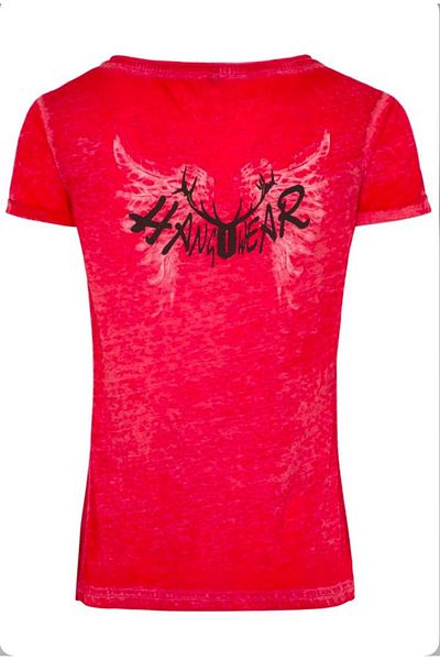 DEMOİSELLE Deer Printed Sequin Embroidered Women's T-Shirt
