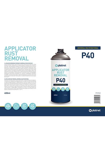 Platinet Platinet PFSP40 45093 spray, multifunctional, anti-rust, protective and cleaning, 400ml