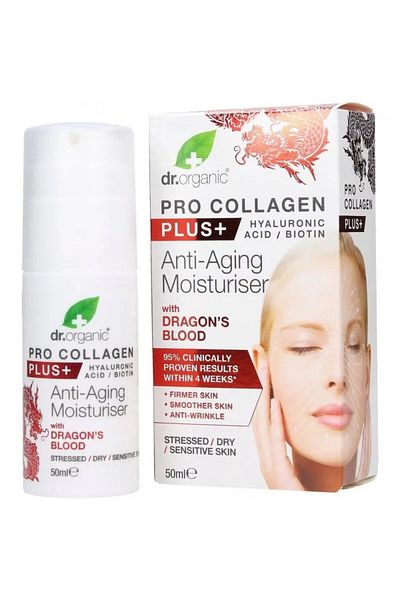 Dr. Organic Crema de fata hidratanta anti-imbatranire Dr Organic Dragon's Blood 50 ml