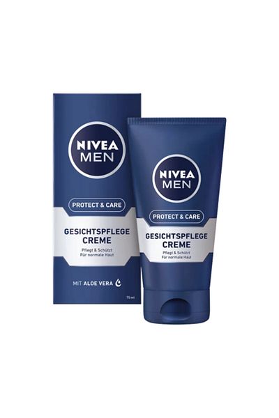NIVEA Nivea Protect & Care Face Cream, 24h hydration, Aloe Vera, Pro-Vitamin B5, 75ml