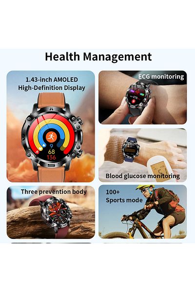 zeevos smartwatch, submersible, shockproof, physical activity monitoring, HD bluetooth call,