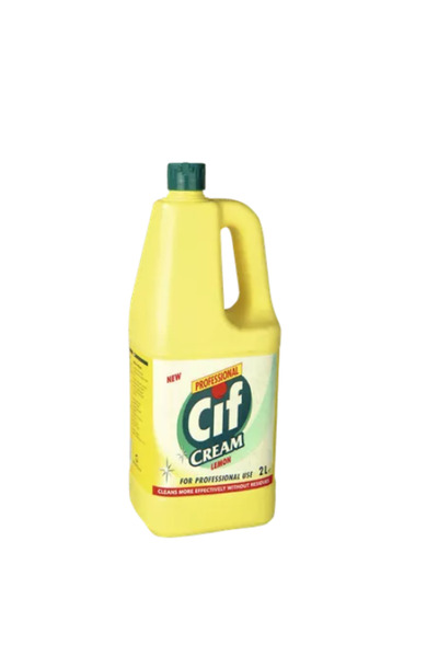 Cif CIF Cream Surface Detergent with Lemon Scent, 2L