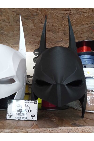 HLSNC BATMAN MARVEL KASK BETMEN ( SİYAH RENK ) BOYASIZ SÜNGERSİZ HAM KASK BET...