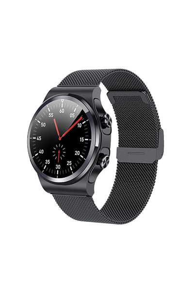 zeevos smartwatch with built-in Bluetooth headphones, physical activity monitoring, heart rate,