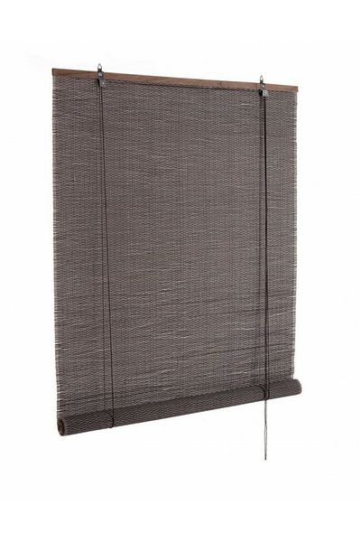 Bizzotto Bamboo Blind Gray Anthracite Anna 90x180 cm