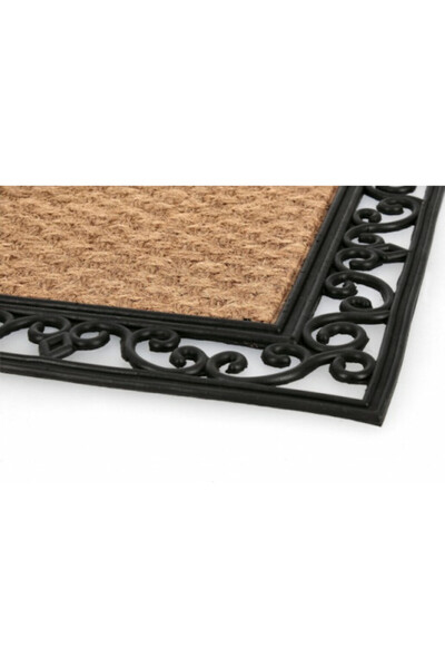 Bizzotto Entrance mat cocos nature black 45x75x0.8 cm