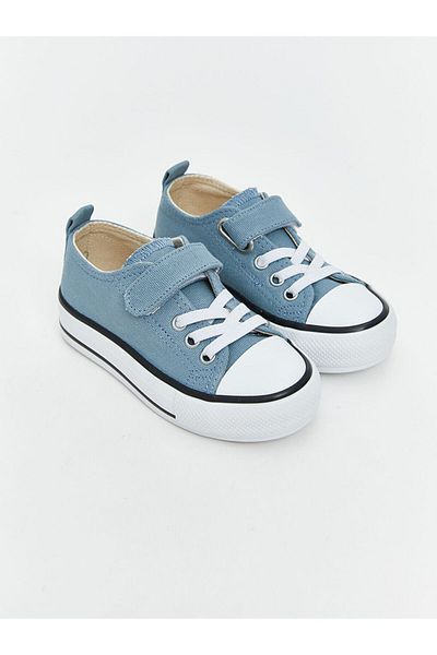 LC Waikiki Lcw Steps Blue Lace and Velcro Baby Boy Sports Shoes