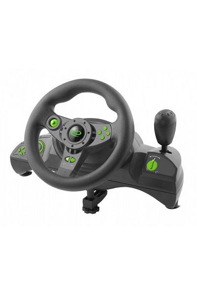 ESPERANZA Racing Wheel, Esperanza, Nitro Gamer, PC, PS3, Black
