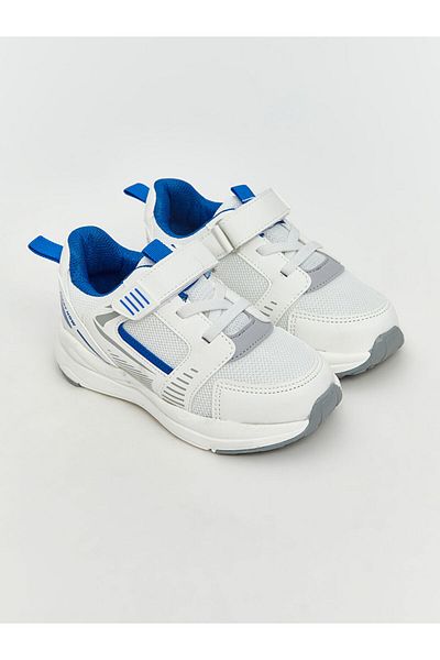LC Waikiki White Lace and Velcro Baby Boy Sports Shoes