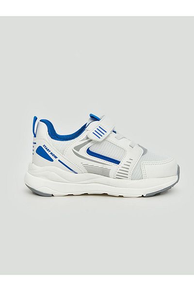 LC Waikiki White Lace and Velcro Baby Boy Sports Shoes