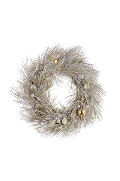 Bizzotto Christmas Wreath Gold 40 cm