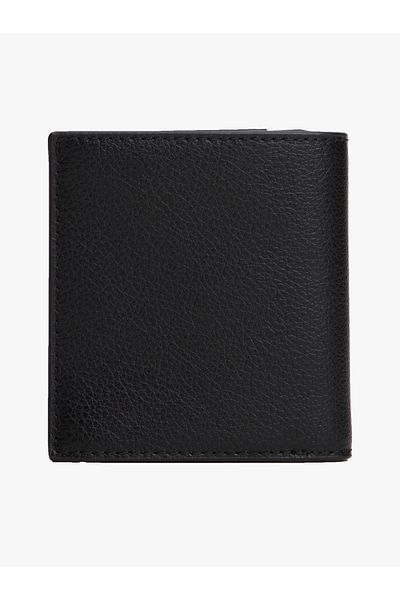 Tommy Hilfiger Men Black Heritage CC & Coin Wallet