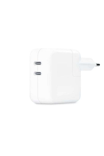 Apple Adaptor de alimentare Apple cu două porturi USB-C, 35 W