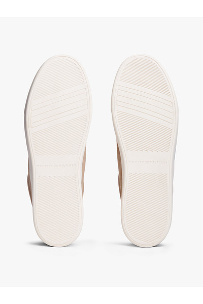 Tommy Hilfiger Tommy Hilfiger Women Coastal Taupe Casual Suede Low Top Sneakers