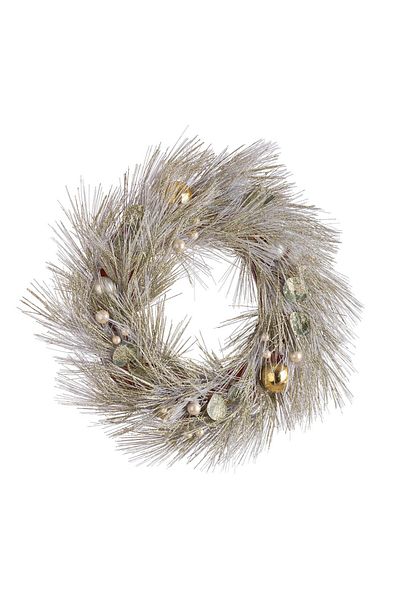 Bizzotto Christmas Wreath Gold 40 cm