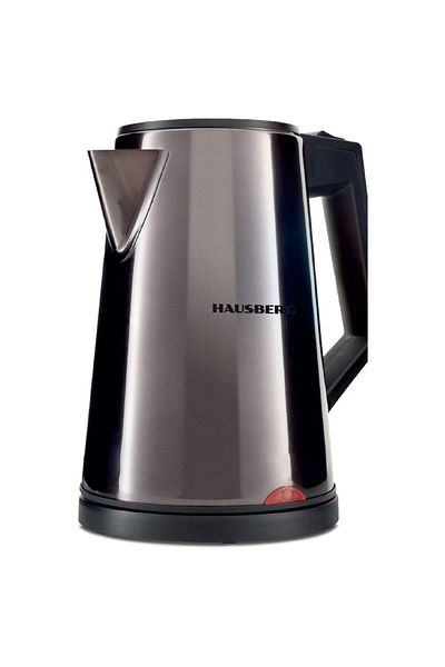 Hausberg Ηλεκτρικός βραστήρας HB-3620, 1800W, 2L, φίλτρο, αυτόματη απενεργοποίηση, LED, θερμοστάτης, ανοξείδωτο ατσάλι
