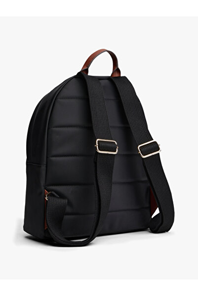Tommy Hilfiger Tommy Hilfiger Women Black Popette Dome Backpack