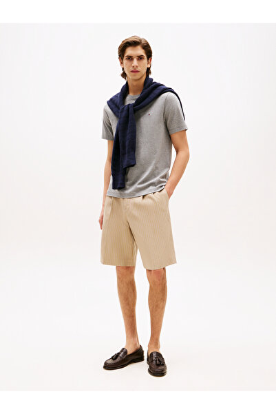 Tommy Hilfiger Tommy Hilfiger Men Medium Grey Heather Light Interlock Short Sleeve T-Shirt