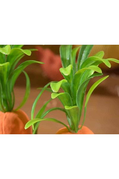 Decorer Set 10 decorative carrots 20 cm