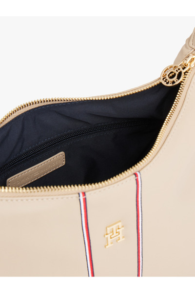 Tommy Hilfiger Tommy Hilfiger Women Sandalwood Corp Popette Soft Shoulder Bag