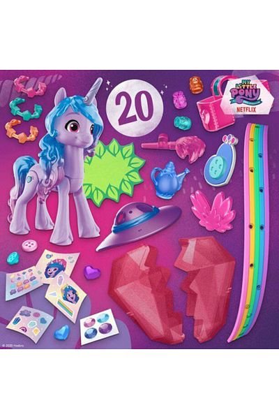 Hasbro My Little Pony Izzy Moonbow Figurine, Crystal Adventure