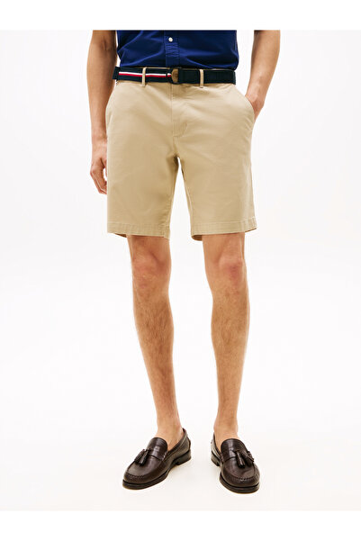 Tommy Hilfiger Tommy Hilfiger Men Sandalwood Brooklyn Belt Slim Chino Shorts