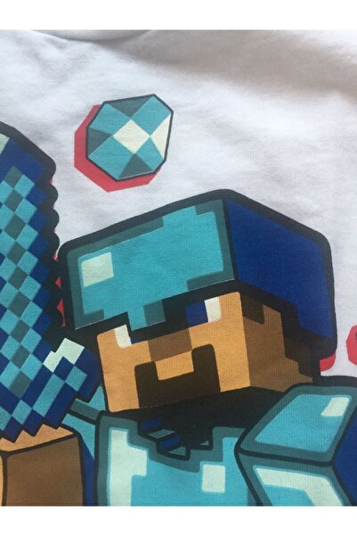 MINECRAFT , Like A Boss T-shirt, 12-13 years, white