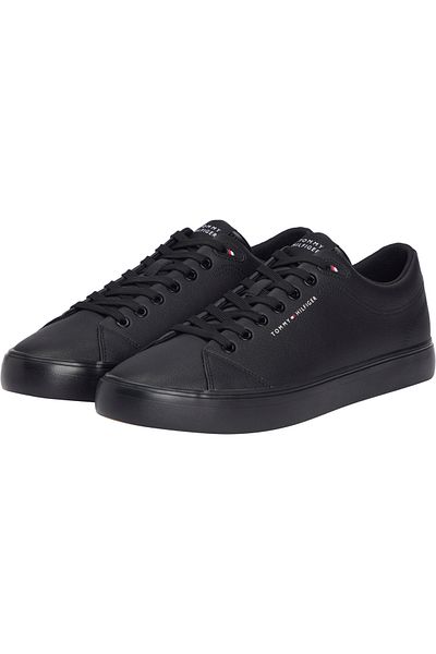 Tommy Hilfiger Men Black Hi Vulc Core Low Top Sneakers