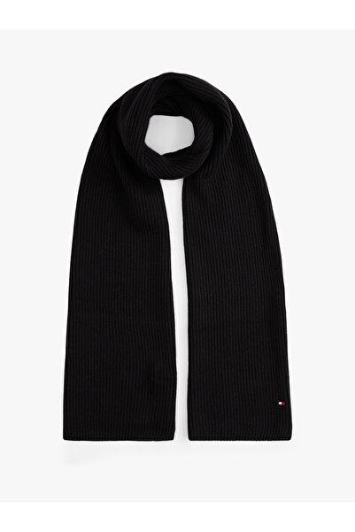 Tommy Hilfiger Tommy Hilfiger Men Black Flag Beanie & Scarf