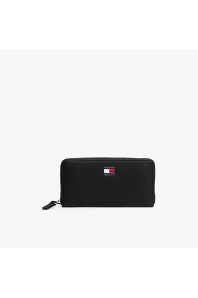 Tommy Hilfiger Women Black Cool Large Wallet
