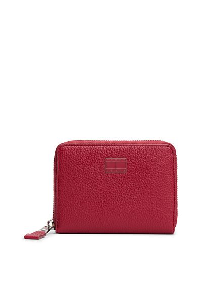 Tommy Hilfiger Women Rustic Cherry Must Med Zip Around Wallet