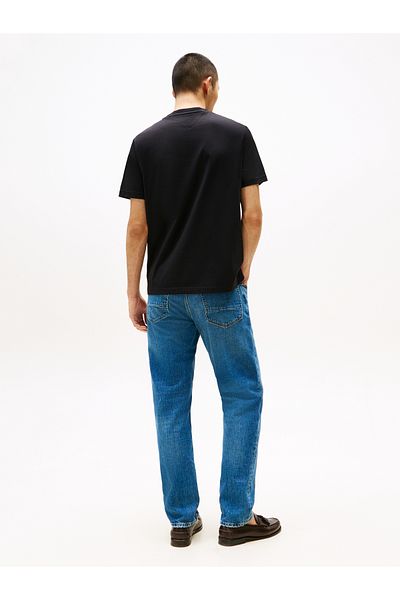 Tommy Hilfiger Tommy Hilfiger Men Black Regular Fit Short Sleeve T-Shirt