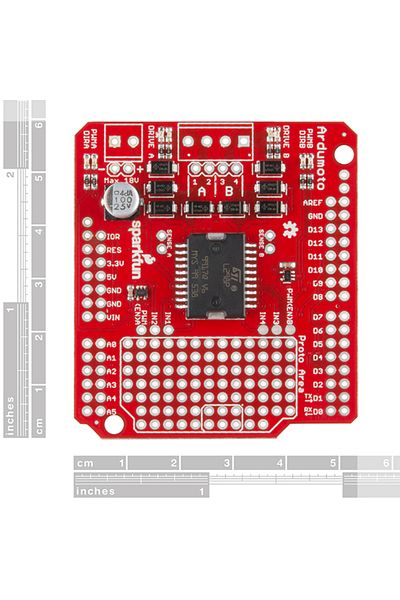 Sparkfun Ardumoto - Motor Driver Shield