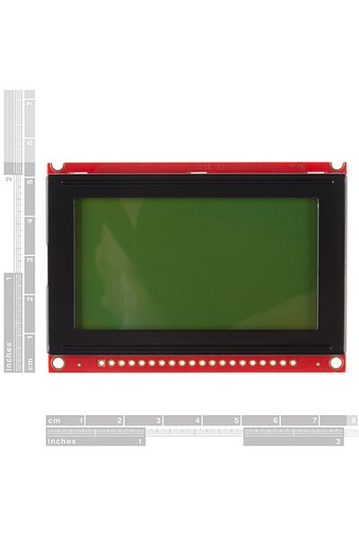 Sparkfun 128x64 STN LCD module with LED backlight