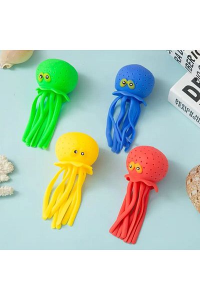 MİLKYADATOYS Cute Octopuses Bath - Pool - Sea Water Squirt Live Fun !