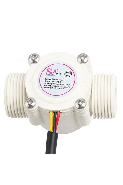 ROBOFUN Water flow sensor YF-S403 G3 / 4 1-30L / min 5-24V