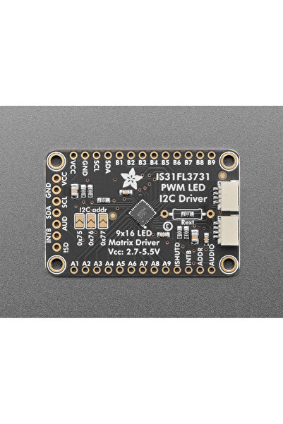 Adafruit PWM 16x9 Charlieplex LED matrix driver with IS31FL3731