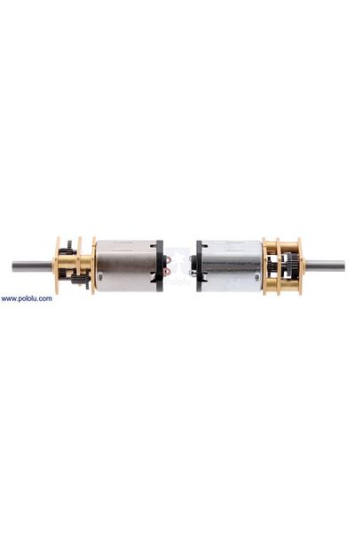 Pololu Micro metal electric motor 298:1 HPCB with encoder shaft (Carbon Brushes)
