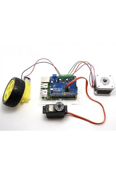 ROBOFUN DC+stepper motor HAT for Raspberry Pi