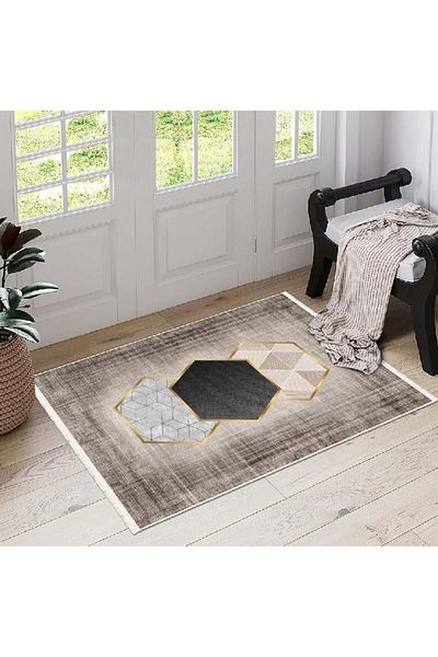 OEM Anti-slip living room rug, 80x150 cm, CCA121