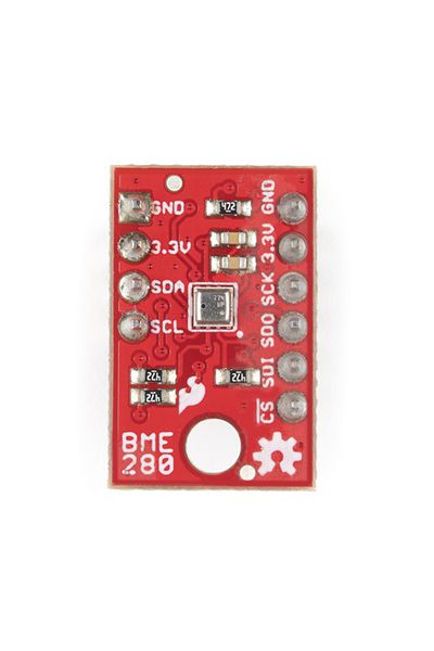 Sparkfun atmospheric sensor breakout with BME280 and terminations