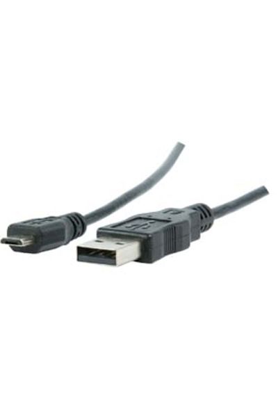 TME MicroUSB cable Male A - Male B