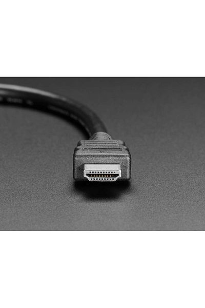 Adafruit 30cm panel mount HDMI cable