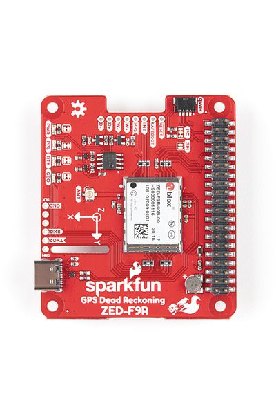 Sparkfun pHAT Dead Reckoning SparkFun GPS-RTK ZED-F9R for Raspberry Pi