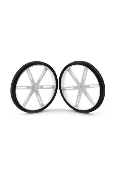 Pololu Wheels 90x10mm - White