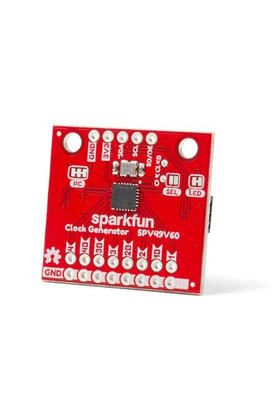 Sparkfun 5P49V60 breakout clock generator